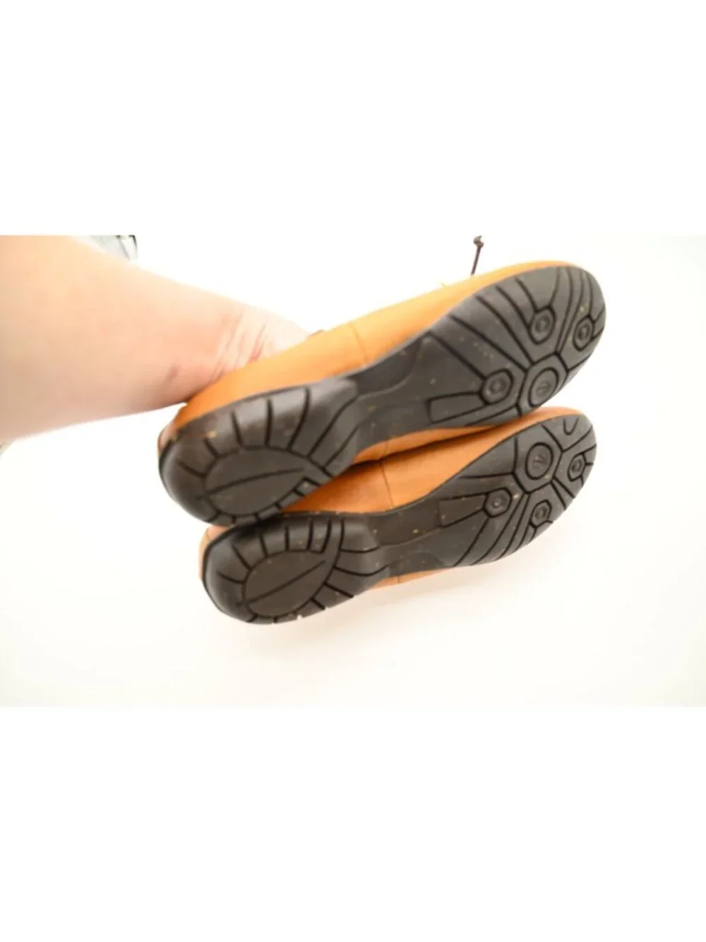 NIB Sergio Tomani Tuka Leather Slip On Shoes Sz 38 Amarillo Maiz Yellow Flats